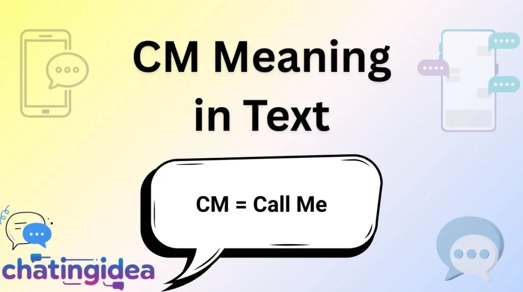 CM Meaning in Text
