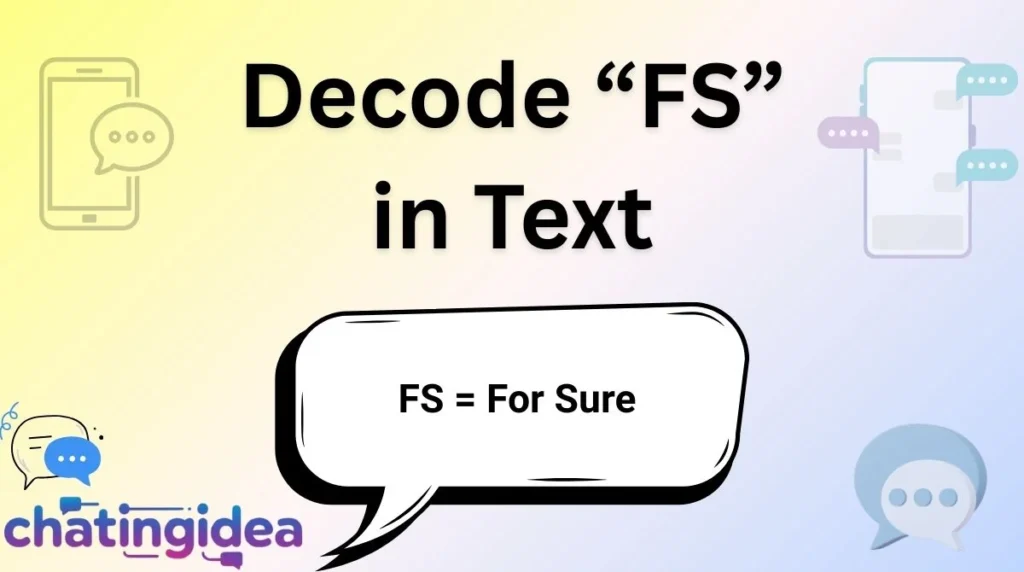 Decode “FS” in Text