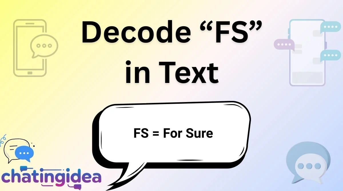 Decode “FS” in Text