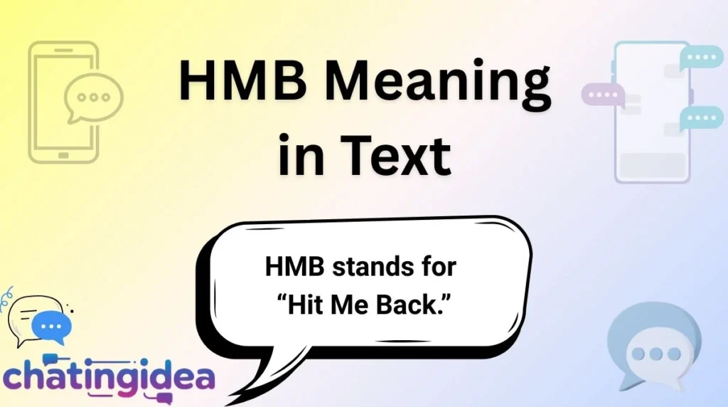 HMB Meaning in Text