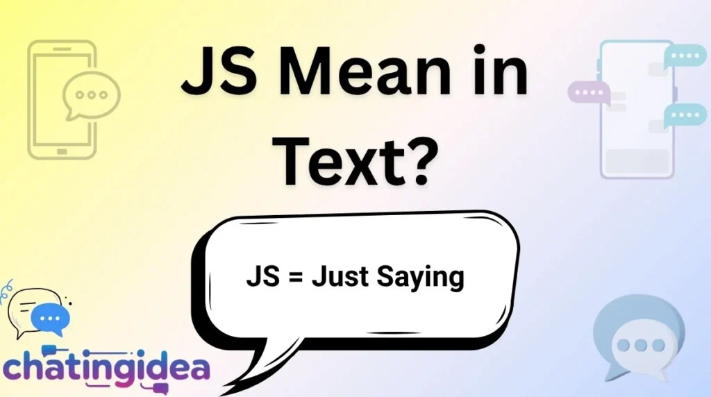 JS Mean in Text?
