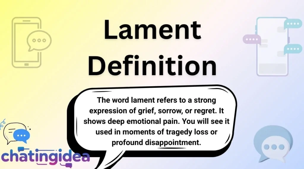 Lament Definition