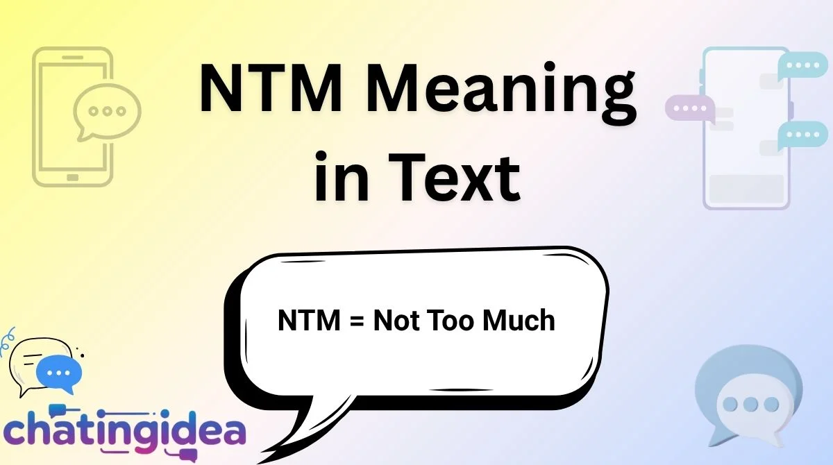 NTM Meaning in Text