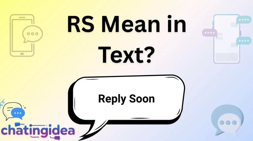 RS Mean in Text?