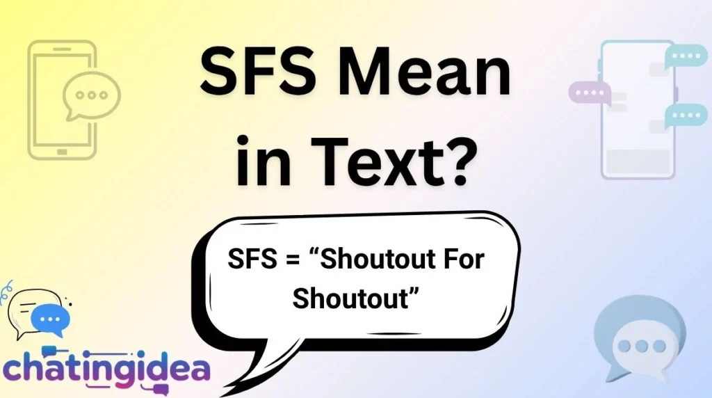 SFS Mean in Text?