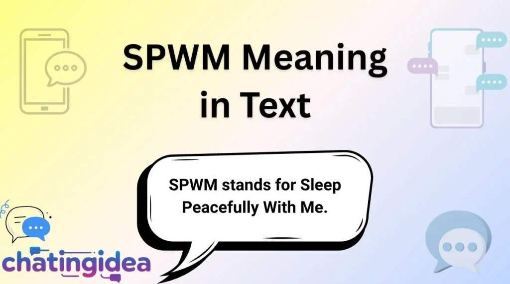 SPWM Meaning in Text
