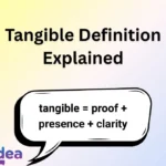 Tangible Definition Explained