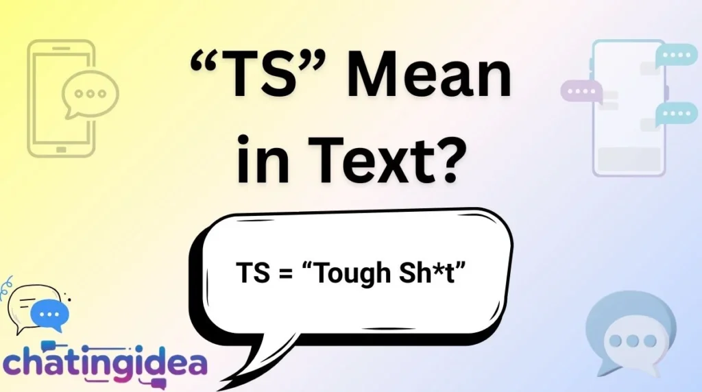 “TS” Mean in Text?