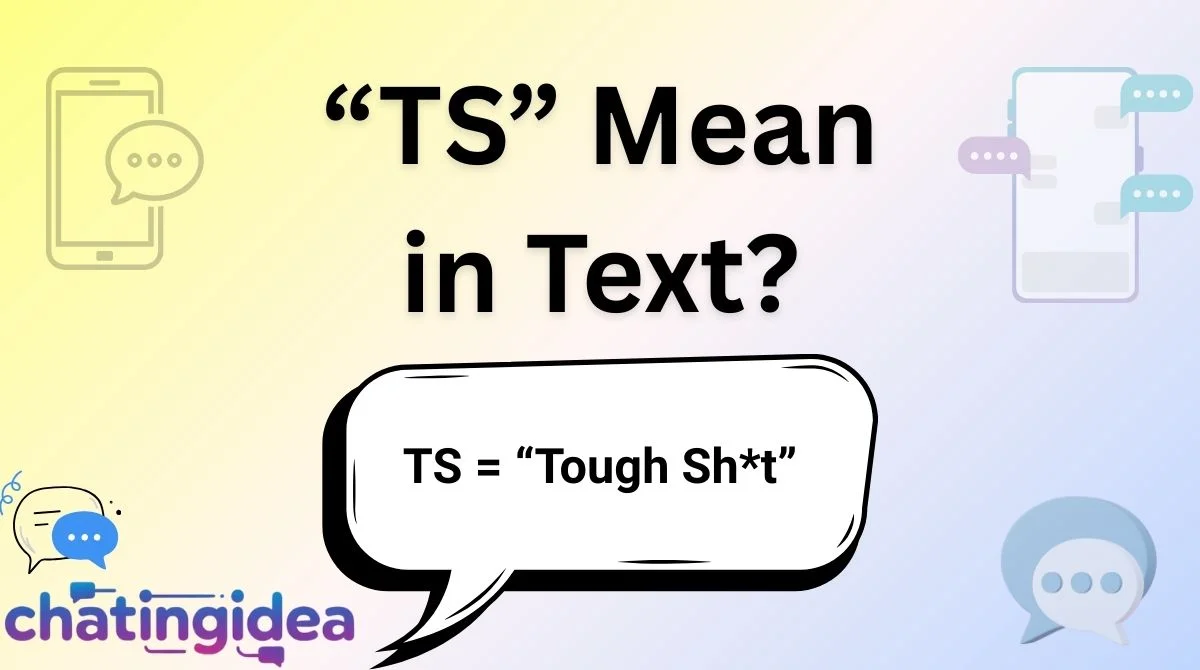“TS” Mean in Text?