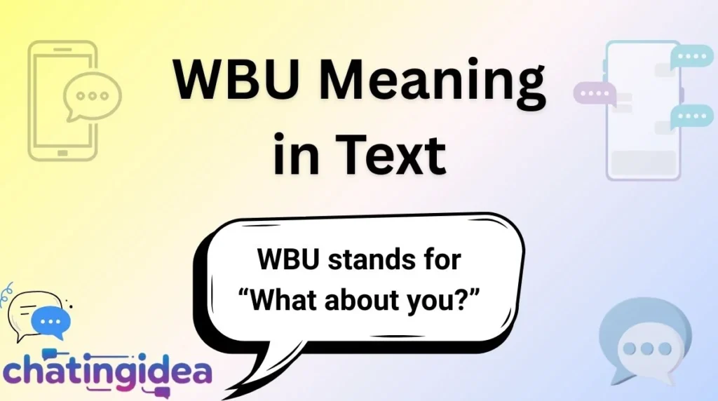 WBU Meaning in Text