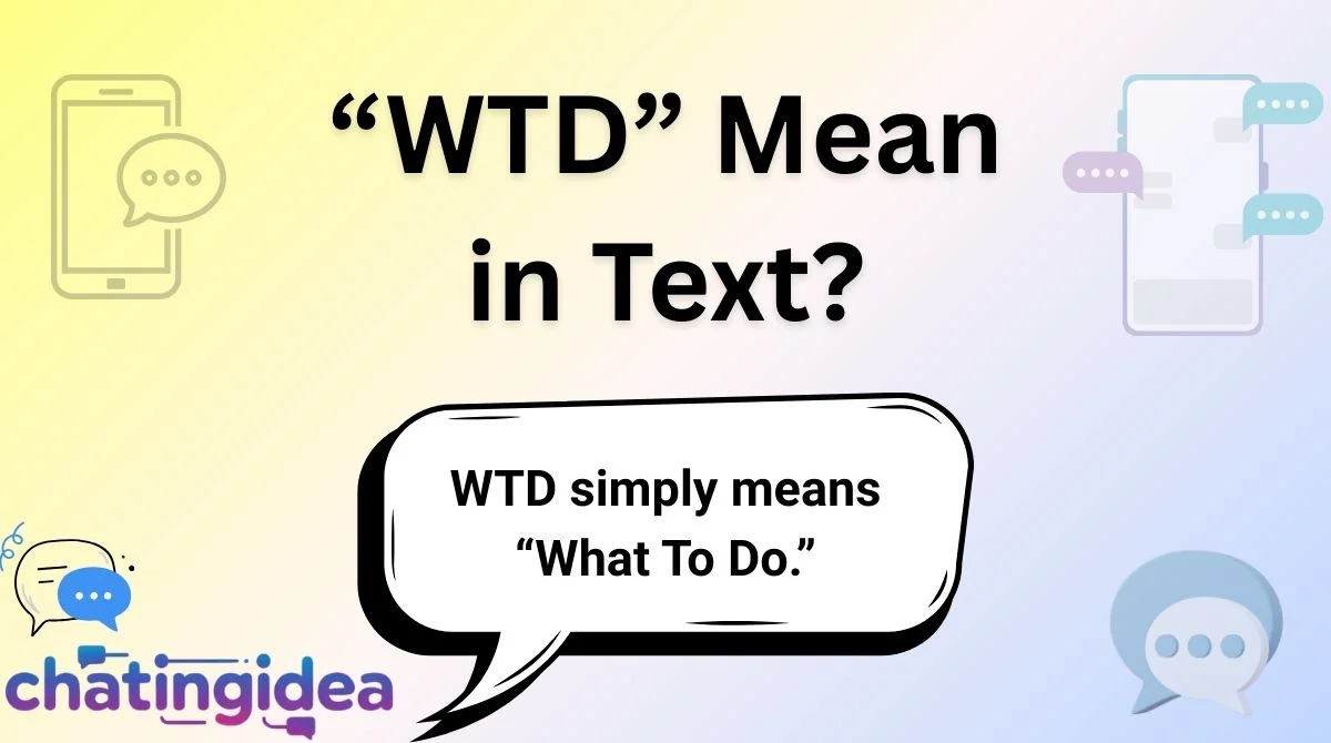 “WTD” Mean in Text?