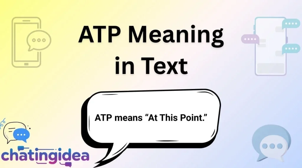 ATP Meaning in Text