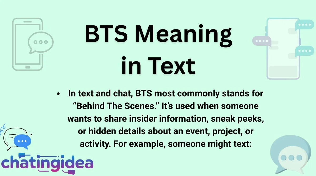 BTS Meaning in Text
