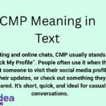 CMP Meaning in Text