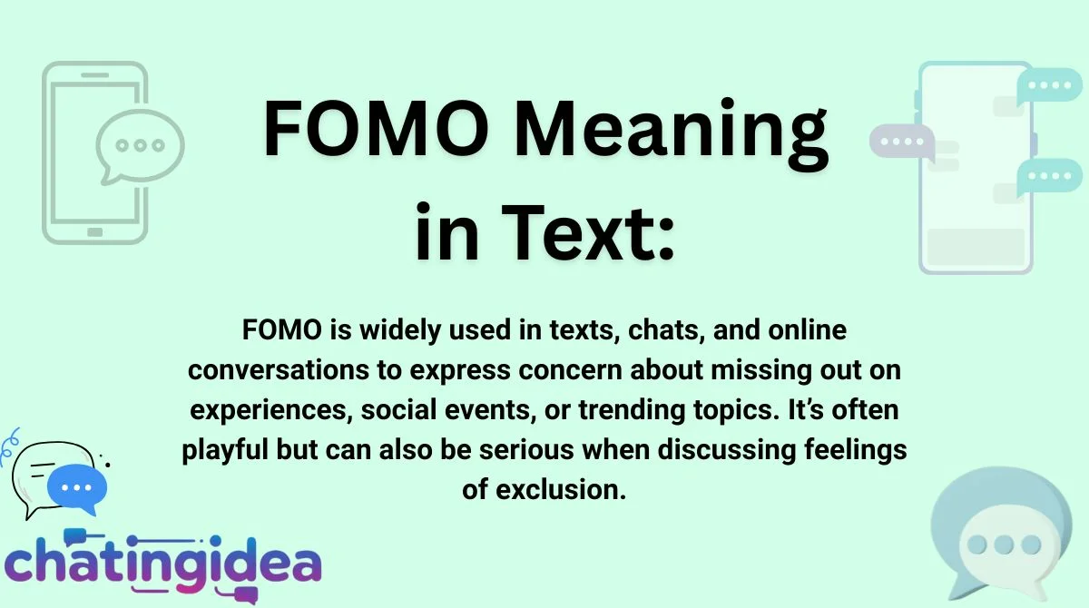 FOMO Meaning in Text: