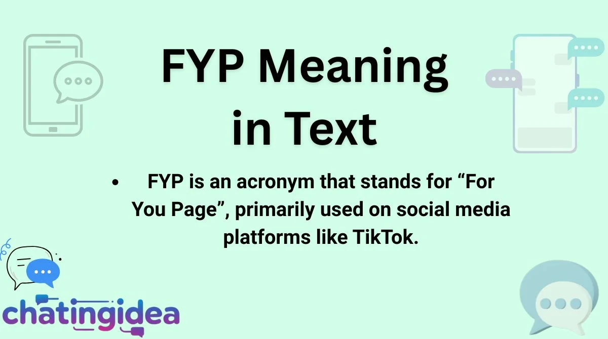FYP Meaning in Text