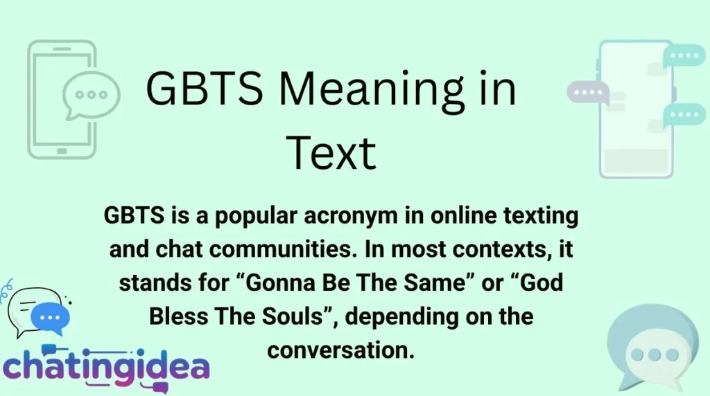 GBTS Meaning in Text