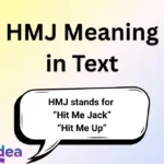 HMJ Meaning in Text