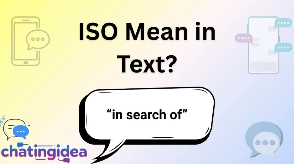 ISO Mean in Text?