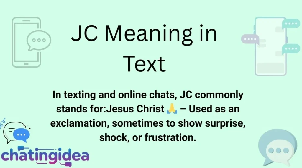 JC Meaning in Text