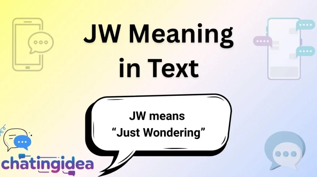 JW Meaning in Text