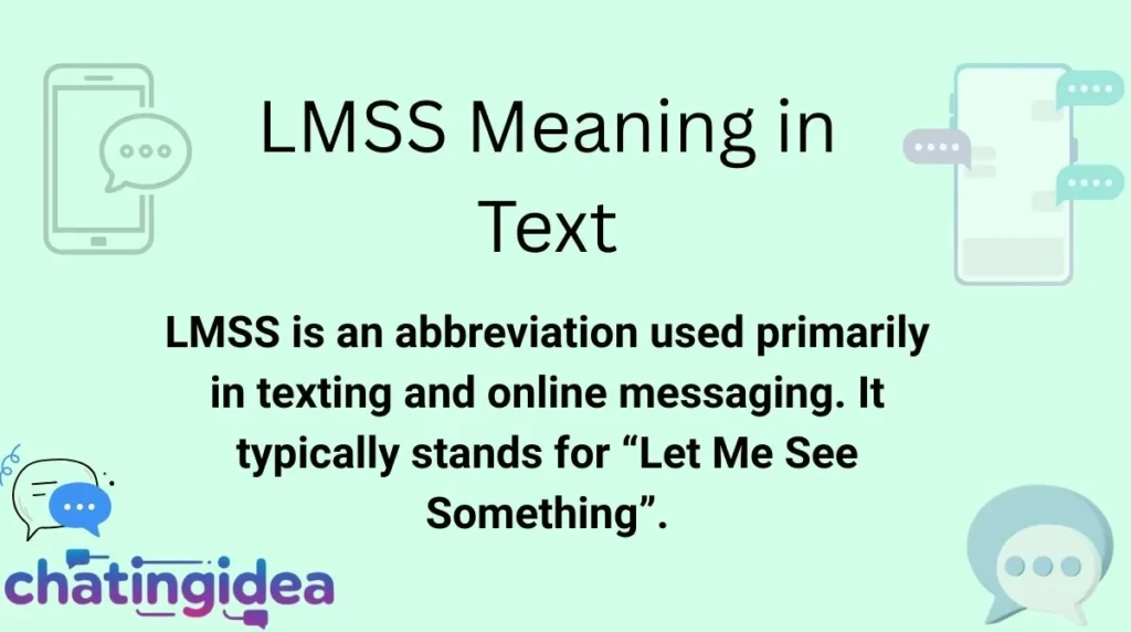 LMSS Meaning in Text