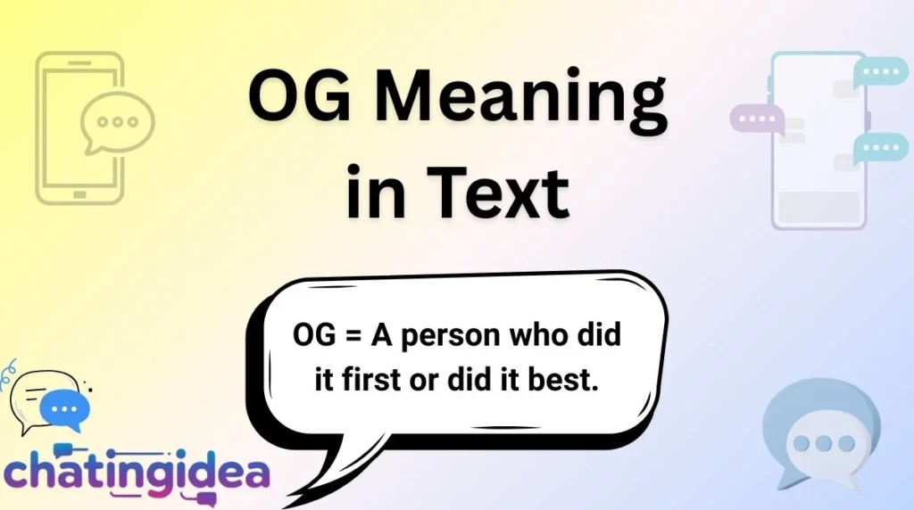 OG Meaning in Text
