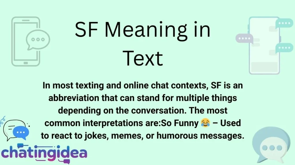 SF Meaning in Text