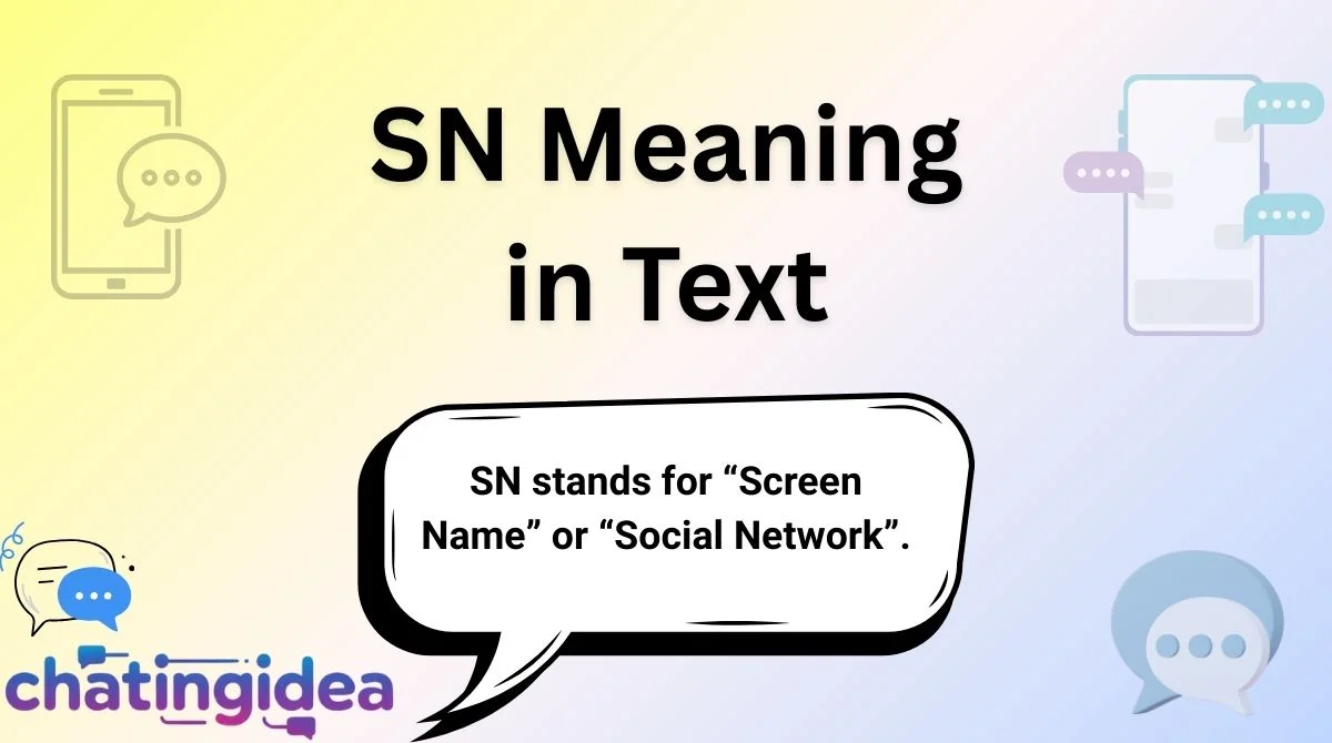 SN Meaning in Text