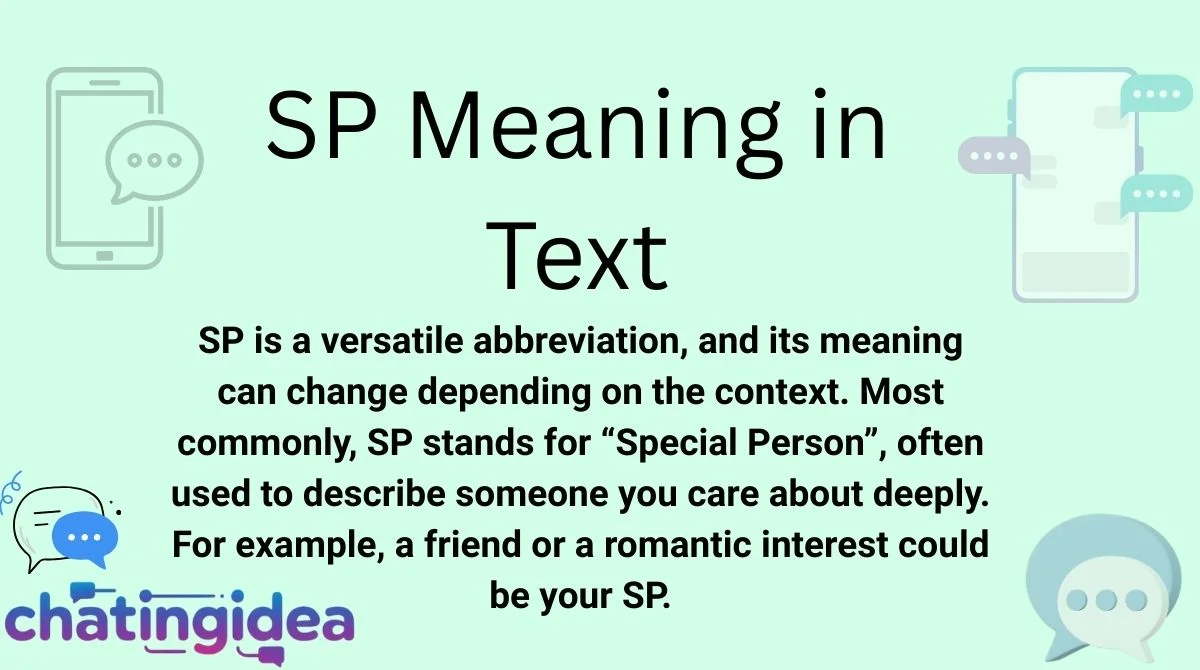 SP Meaning in Text