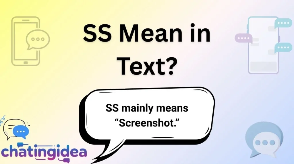 SS Mean in Text?