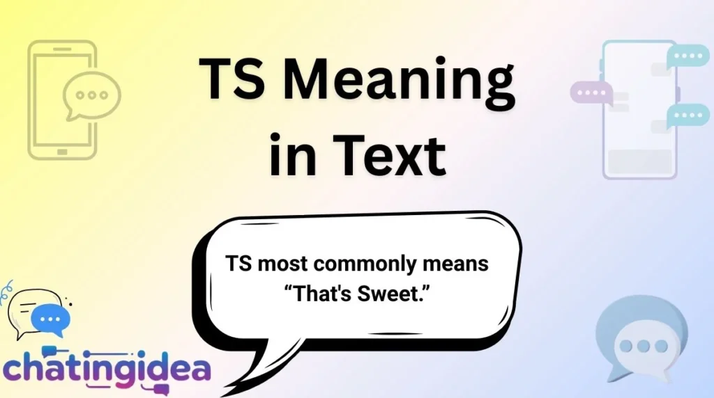 TS Meaning in Text