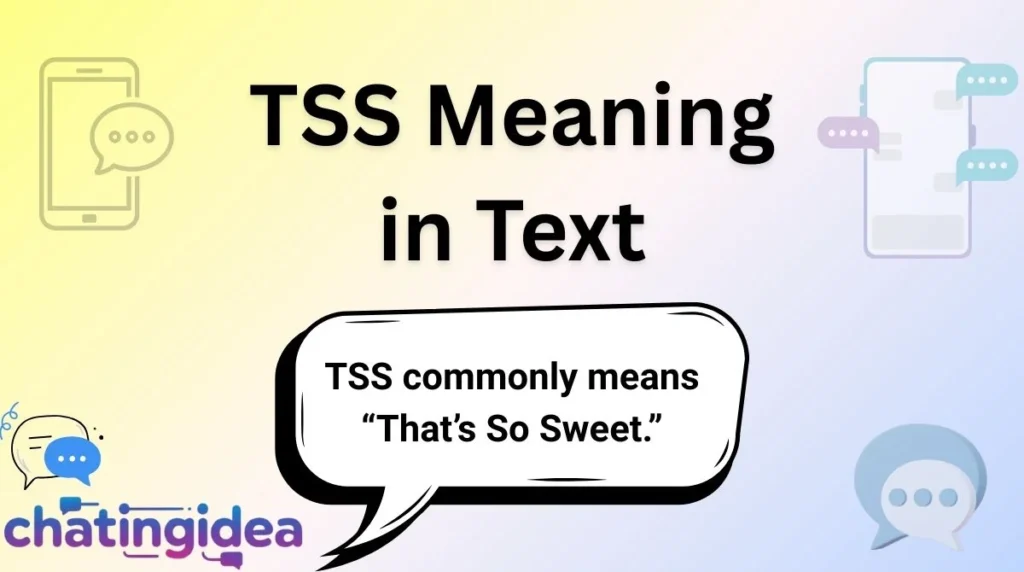 TSS Meaning in Text