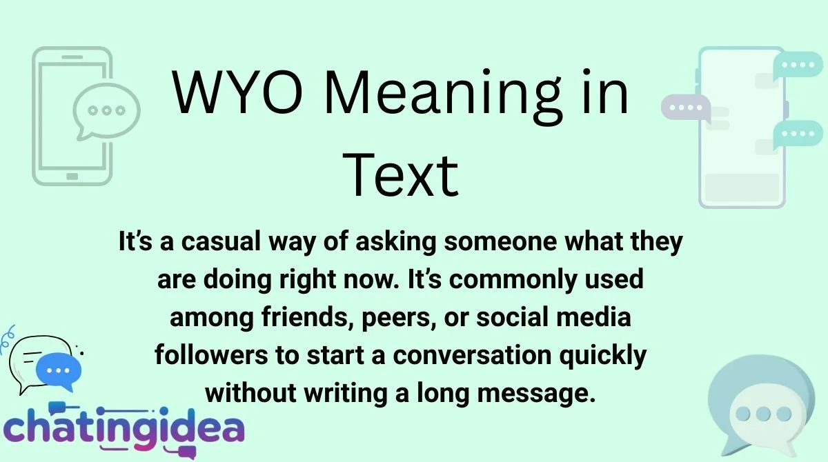 WYO Meaning in Text