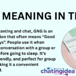 GNG Meaning in Text