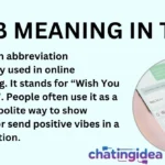 Wytb Meaning in Text